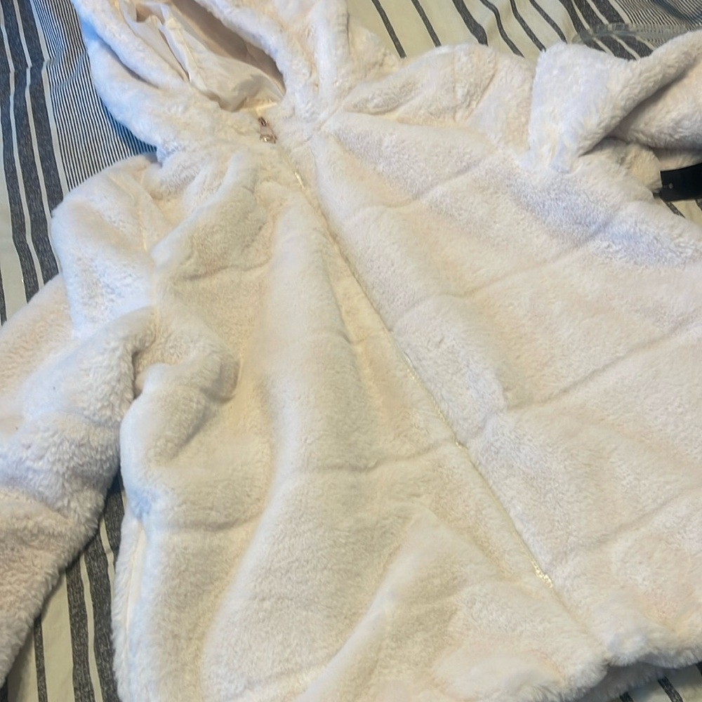 Cute faux fur jacket